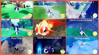 Chi-yu all stake locations shown SIDE BY SIDE. Pokemon SV Guide.