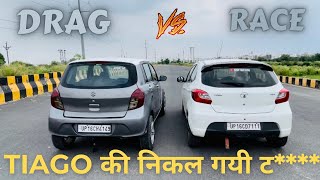 DRAG RACE 🔥 | CELERIO vs TIAGO (AT) | AUTOMATIC ने नाक में दम कर दिया 😤 | REHAN YADAV VLOGS