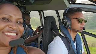 Aerial View of Mahe Island from a Helicopter Ride [Scenic Helicopter View]