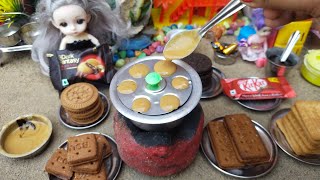 Miniature Choco lava Idli Cake | Choco lava Cake Recipe | Mini Choco lava recipe | Mini cooking |