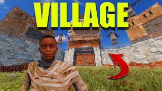 going DEEP and RAIDING a RUST VILLAGE