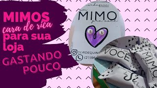 PAPELARIA PERSONALIZADA PARA LOJA GASTANDO POUCO - MIMOS PERSONALIZADOS