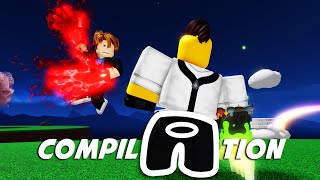 ROBLOX Slap Battles Funniest Moments (COMPILATION) 👏