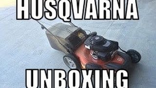 Husqvarna Lawn Mower Unboxing Video - HU700H