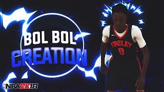 NBA 2K18 - Bol Bol Creation Tutorial