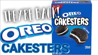 NEW! Oreo Cakesters USA April 2022