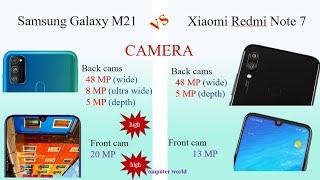 Samsung Galaxy M21 (2020) vs Xiaomi Redmi Note 7 (2019)