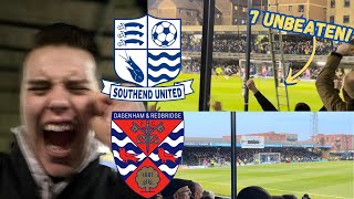 SOUTHEND VS DAGENHAM|1-1|BLUES MAKE HARD WORK OF A FIERCE ENCOUNTER!