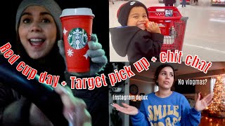 Target Run + Red cup day + Chit chat with me! Sharlene Colon