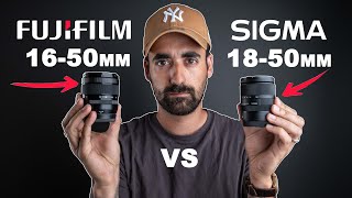 Lens Battle: Sigma 18-50mm vs Fujinon 16-50mm