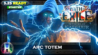 [PoE 3.25] LEAGUE STARTER - ARC TOTEM HIEROPHANT - PATH OF EXILE SETTLERS OF KALGUUR - POE BUILDS