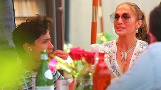 Jennifer Lopez hosted a pre-birthday lunch with loved ones at Arthur & Sons NY Italian