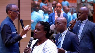 "IMBABAZI SE NDAZIGUHA BIMARE IKI?" PEREZIDA KAGAME ABWIRA ABAYOBOZI BABUZE IBISOBANURO