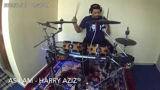 Harry Aziz Practise Drum As I Am