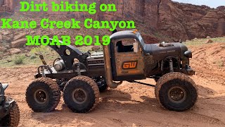 Dirt biking on Kane Creek, Moab with the 2019 KTM 300 XCW TPI