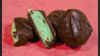 How to Make Mint Fondant Chocolates - Old Family Recipe