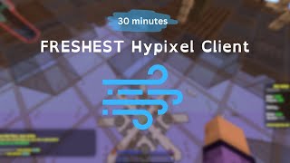 30 minutes of hacking with the freshest hypixel client