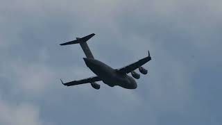 C-17 Globemaster III flyby