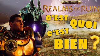 ENFIN UN VRAI RTS POUR AGE OF SIGMAR ! UNE LICENCE A BON POTENTIEL AVEC REALMS OF RUIN ?! ON TEST CA