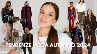 TOP 10 TENDENZE MODA AUTUNNO INVERNO 2024 🍁