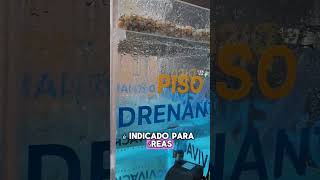 PISO 97% DRENANTE , ECOLÓGICO, ATÉRMICO, ANTIDERRAPANTE, FÁCIL DE APLICAR E MONOLÍTICO