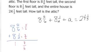 lesson 6.9 problem solving fractions addition and subtraction