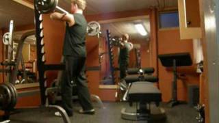 Super set Training Legs In Home Gym 30/9 2008