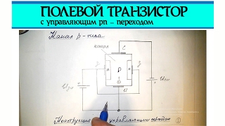 Полевой транзистор с управляющим pn - переходом