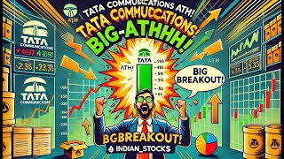 Tata Communications Closes at All-Time High ! Big Candle Breakout 🚀