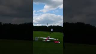 RC plane crazy skills.