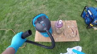 Small Engine (Generator) Oil Change Using Homemade Fluid Extractor 2.0