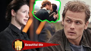 Caitriona Balfe details her fear of kissing Sam on set ‘I was so scared’