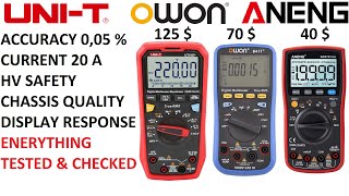 Affordable Precistion Multimeters compared [4K60p]