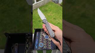 Chris Reeve knives forever flag Large Sebenza 31 glass blasted