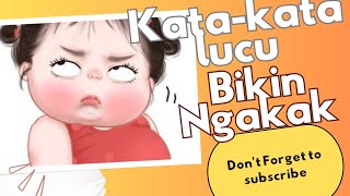 Kata-kata lucu bikin ngakak #lucu #ngakak #ngakakabis