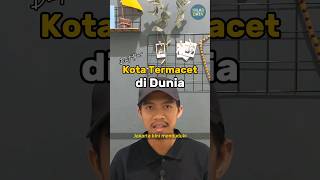 Inilah deretan kota termacet di dunia! #shorts #data #macet