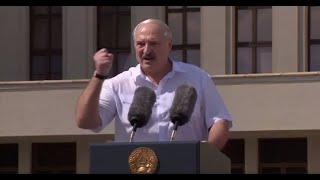 Выступление Лукашенко на митинге в Минске на площади Независимости 16.08.2020 (полная версия)