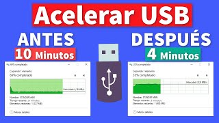 ACELARAR Memoria USB - Acelerar la Transferencia de Archivos en Memoria USB