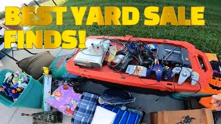 MY BEST YARD SALE HOMERUNS OF 2023 MARATHON Part 1