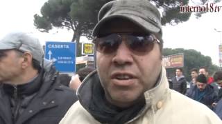 Si ferma l'Italia: la protesta a Caserta