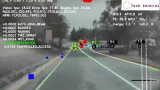 This Is What Tesla Autopilot Sees | Tech Central
