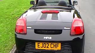 CARS FOR SALE 2002 TOYOTA MR2 1.8 VVTI ROADSTER CONVERTIBLE WITH HARD TOP