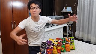 【Doritos】¿Cuál es mi sabor favorito?-comprando TODOS LOS DORITOS🤪🤪🤪