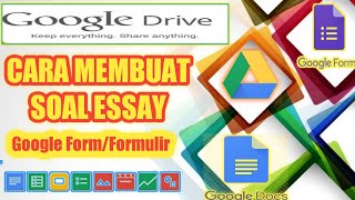 MEMBUAT SOAL ESSAY di GOOGLE FORM MUDAH Dan CEPAT HANYA 5 MENIT - Tutorial Google Drive #11