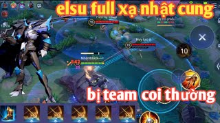 Liên Quân _ Lần Đầu Lên Full Xạ Nhật Cung Cho Elsu Và Cái Kết Bị Team Bạn Coi Thường