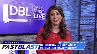 FAST BLAST: HALLE BERRY INJURED ON SET