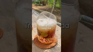 Tropical soda passion fruit