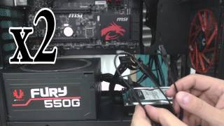 How to Install  SSDs and Hard Drives into a Bitfenix Pandora