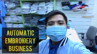 Automatic Embroidery Machine ||  Business || Negosyo