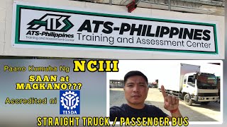 ATS Philippines Training & Assesment Center | TESDA Partner | NCIII | Straight Truck & Passenger Bus